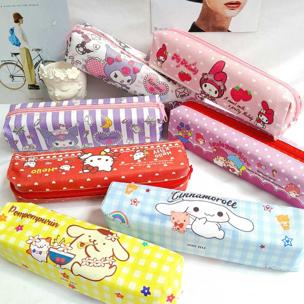 

Tempat Pensil SANRIO Persegi Panjang LUCU Cinnamoroll Kuromi TERMURAH / Kotak Pensil Sanrio Ukuran Panjang IMUT Unik Alat Tulis Sekolah Anak Kekinian Best Quality Stationary Fancy Bisa Grosir dan COD