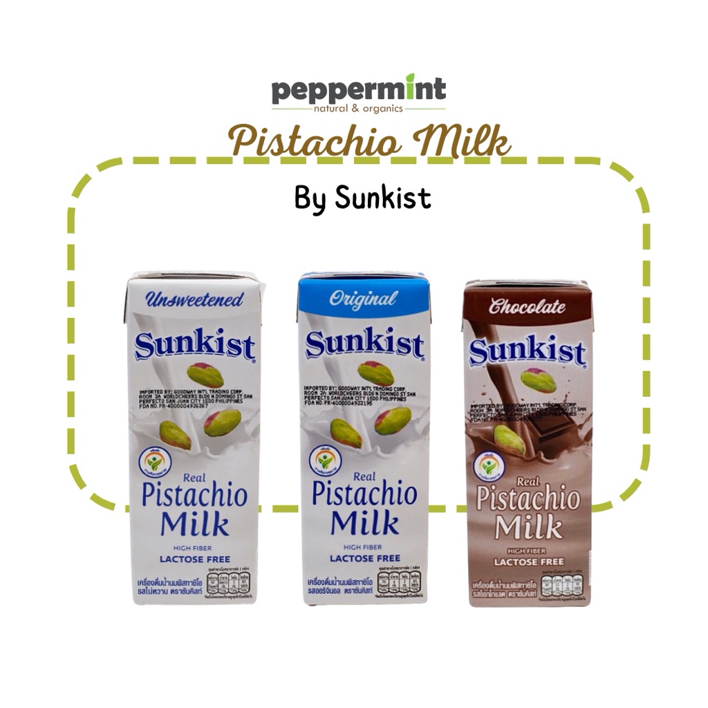 

Sunkist Pistachio Milk (180 ml) / Susu Kacang Pistachio