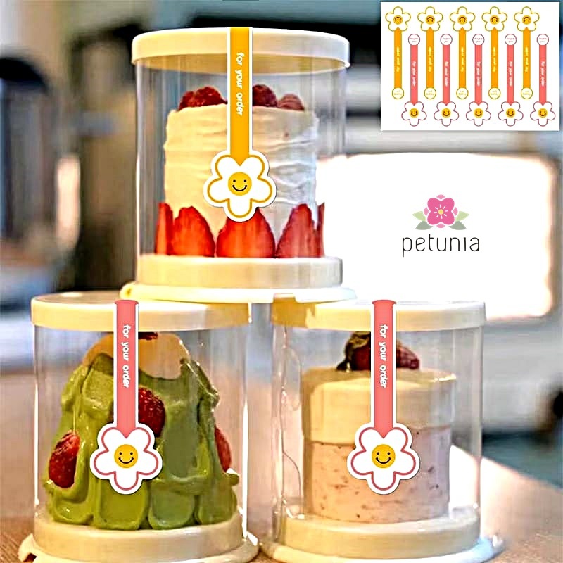 

10pcs Stiker Label Thank You Have A Nice Day Cutting