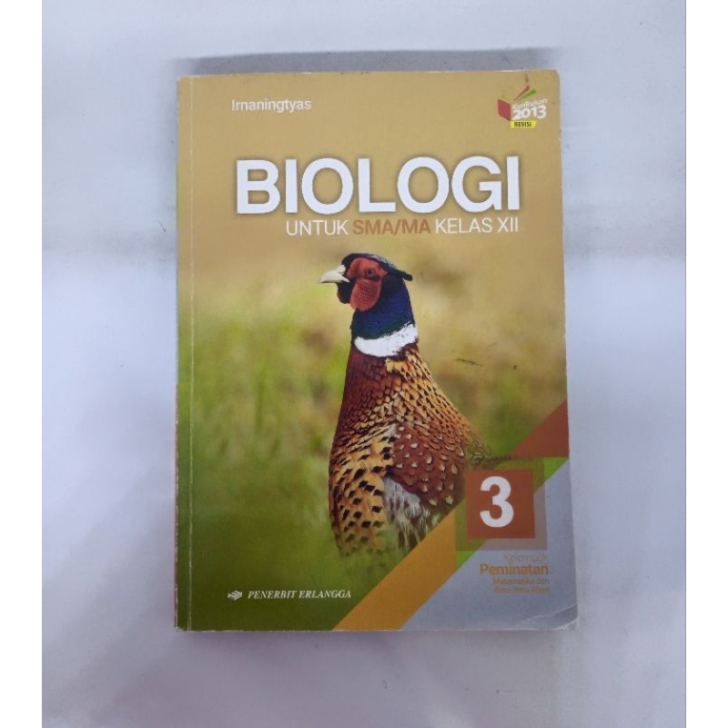 

Buku pelajaran Biologi kelas 3 SMA