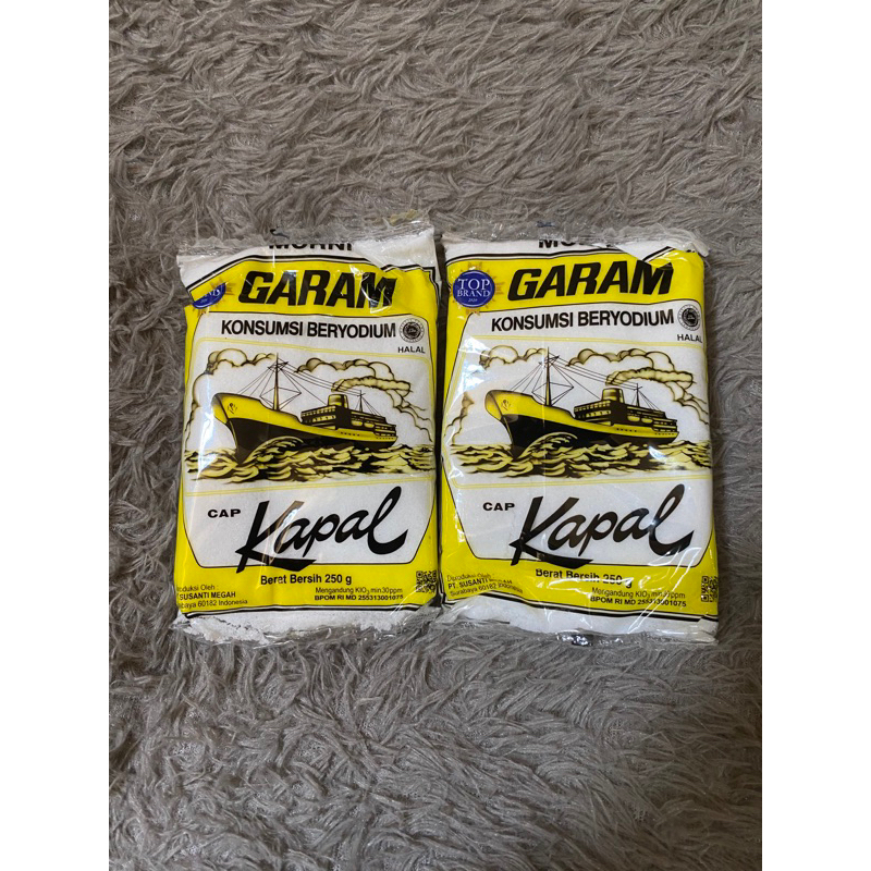 

Garam cap kapal 250 g