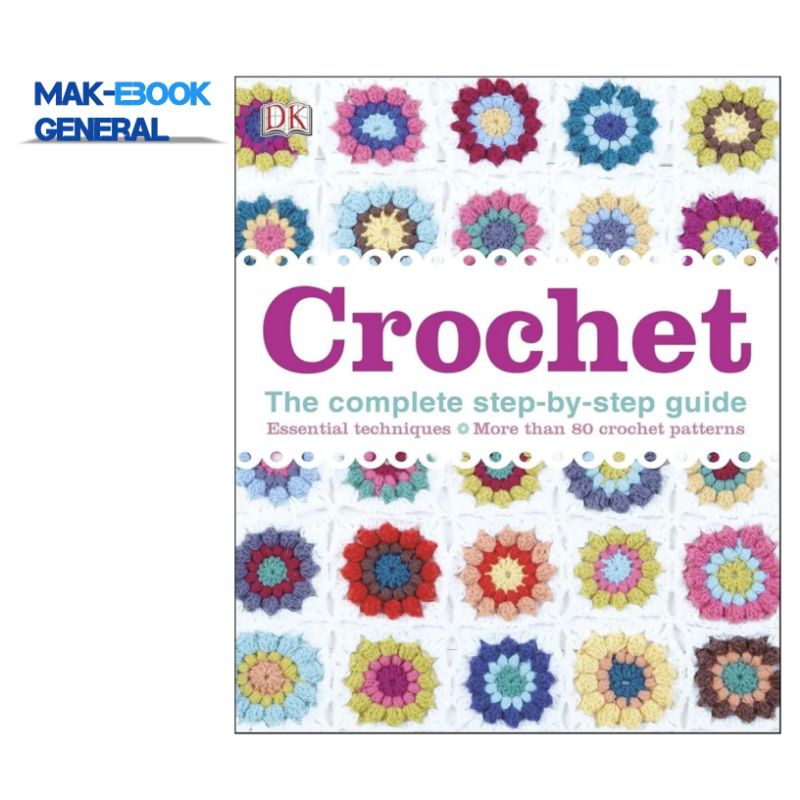 Buku Crochet - DK ( warna )