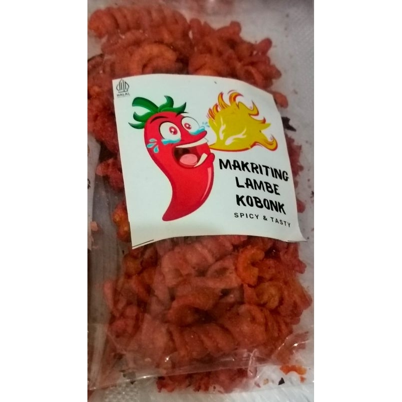 

paket usaha Makroni keriting isi 10Pcs makroni keriting jajan jadul Snack jadul