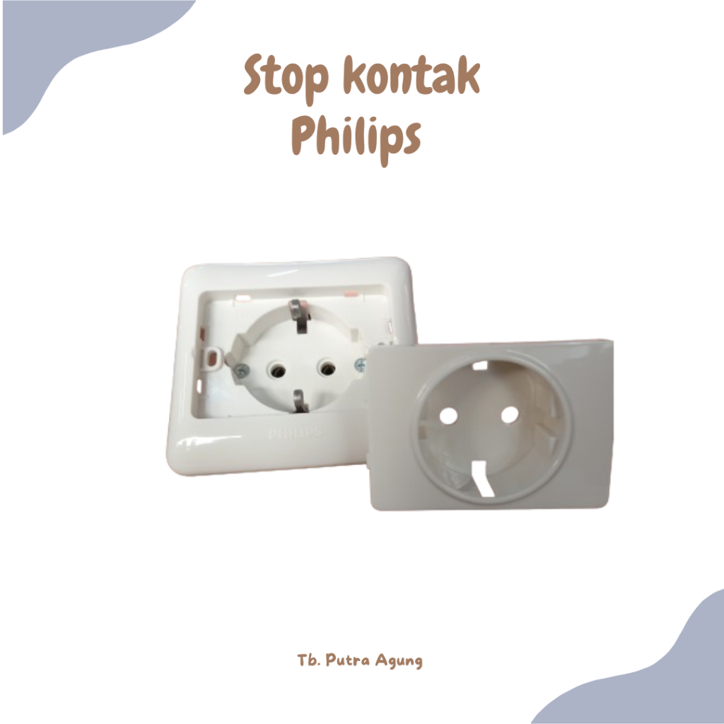 stop kontak philips plastik