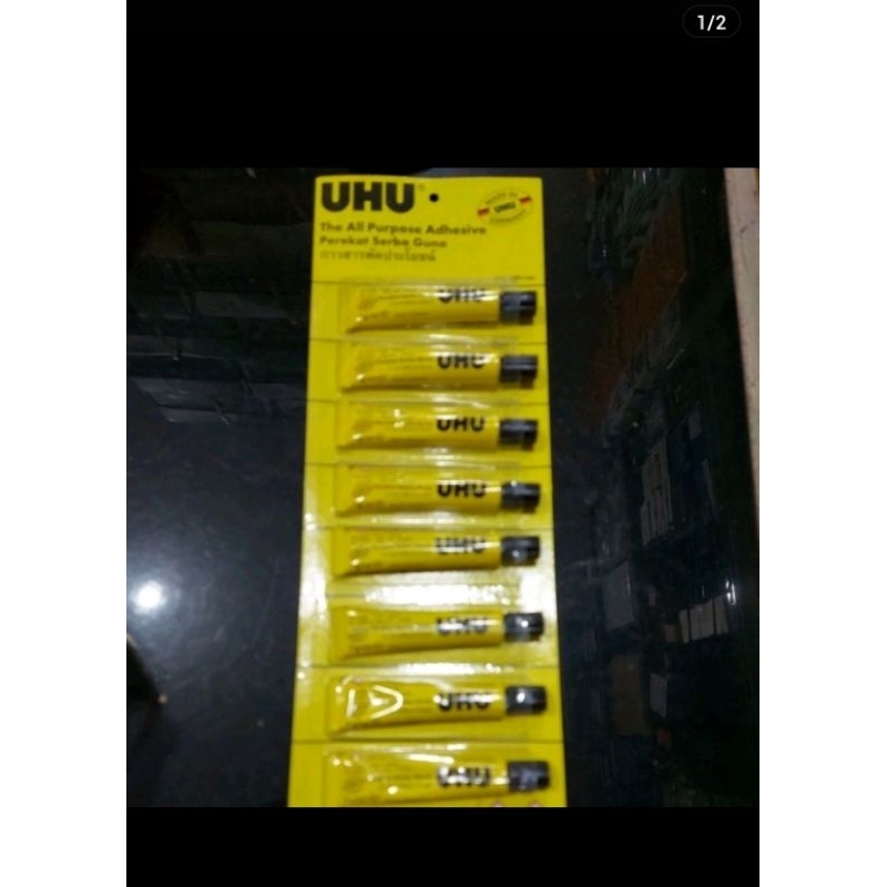 

lem uhu 1renteng isi 10pcs