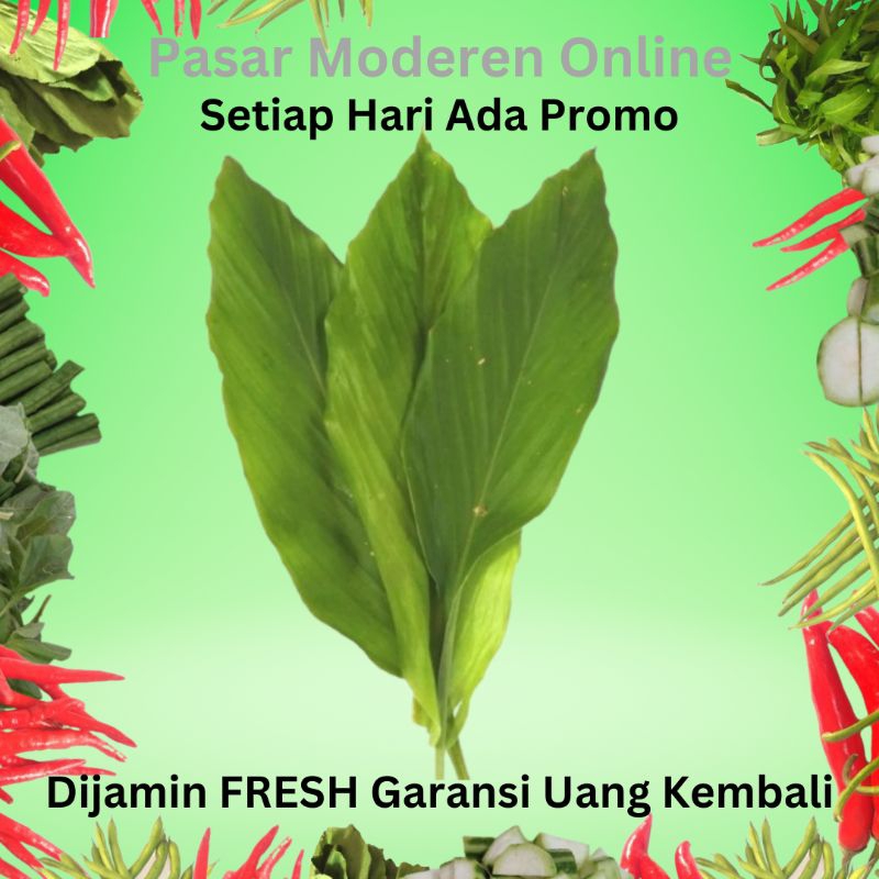 

DAUN KUNYIT BUMBU DAPUR REMPAH PER-IKAT