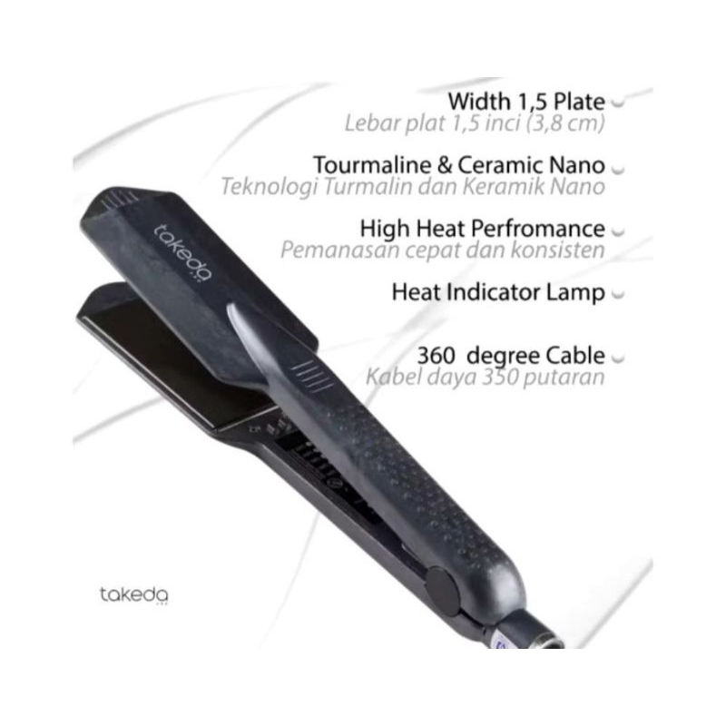 CATOK RAMBUT TAKEDA PRO TKD-750 CERAMIC TOURMALINE