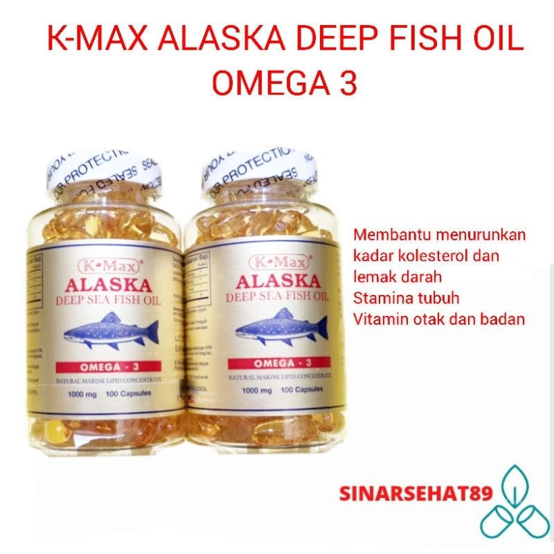 alaska k-max omega 3 tutup putih