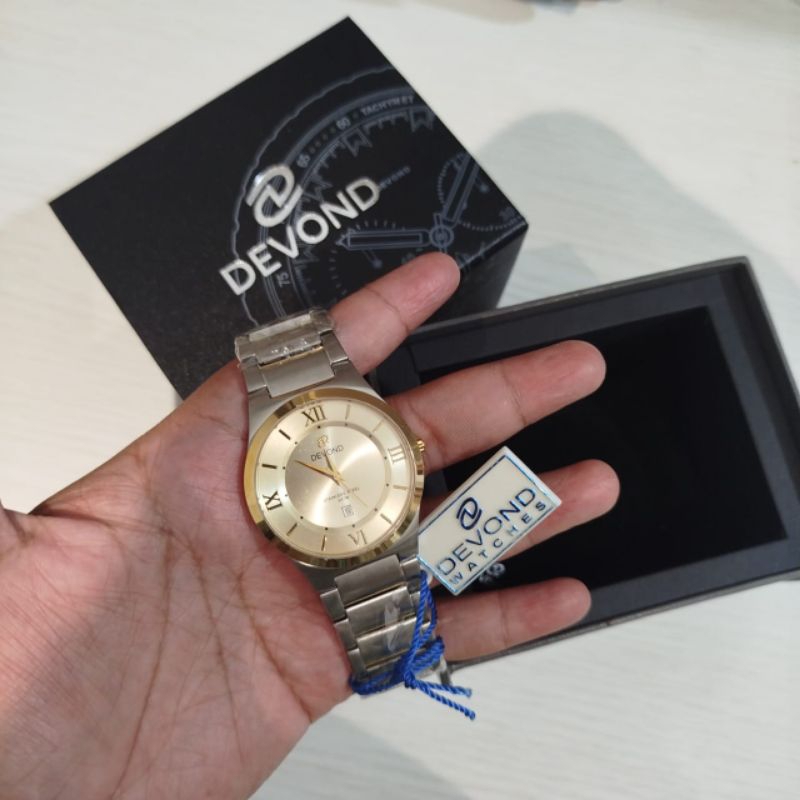 JAM TANGAN DEVOND DD-G3198K ORIGINAL