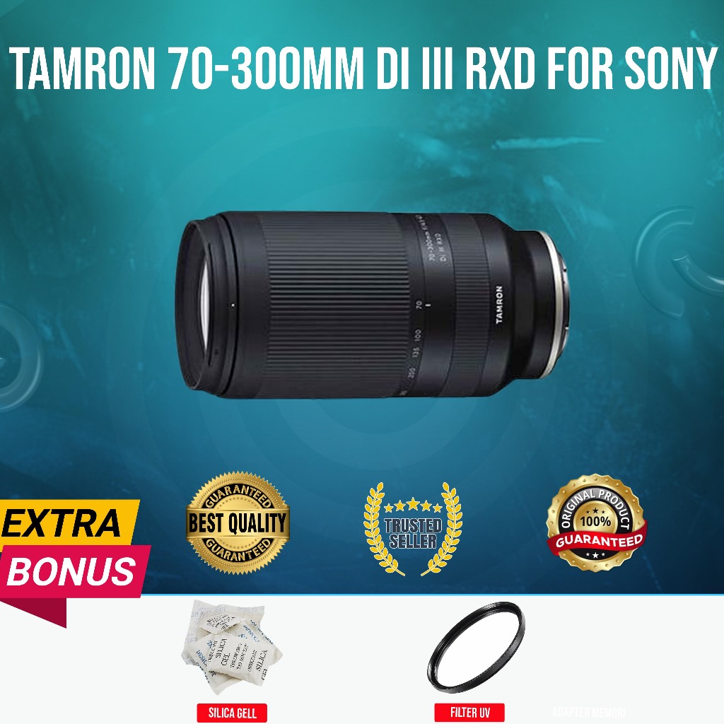 [GUBUK KAMERA] TAMRON 70-300MM DI III RXD FOR SONY ORIGINAL NORMAL MULUS MURAH (SECOND)