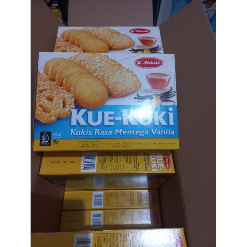 

Biskuit kue kuki kokola 80 gram butter vanila