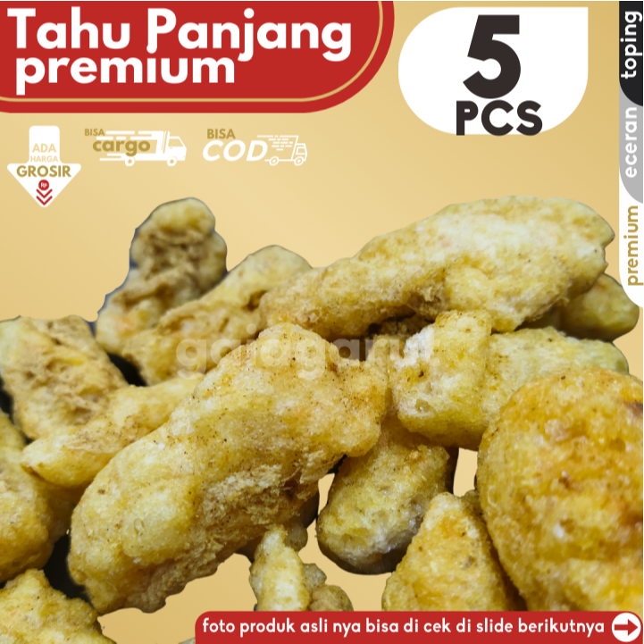 

Cuanki Stick Tahu Panjang KERITING PREMIUM isi 5pcs by Gaiagarut