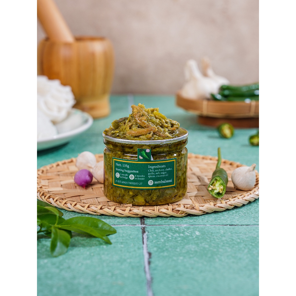

Sambal Sassi - SAMBAL TERI CABE IJO