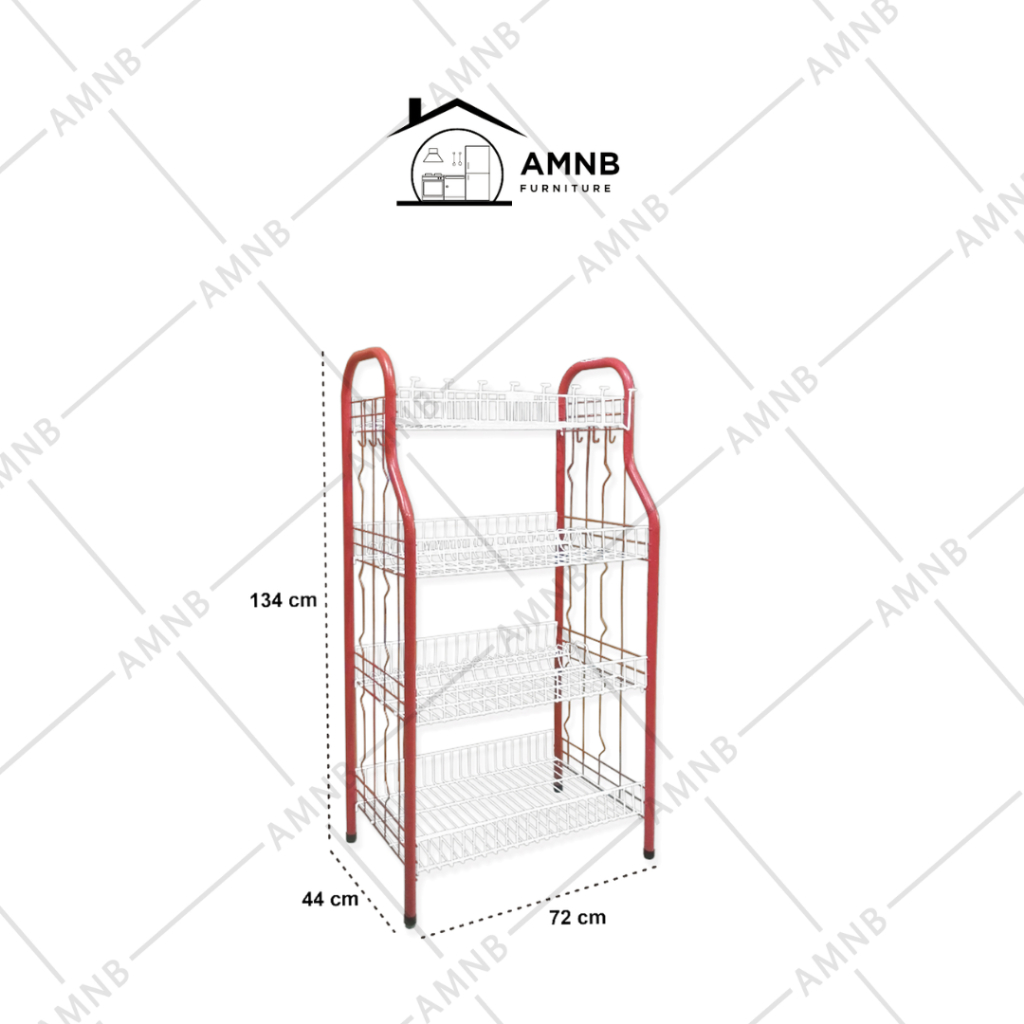 AMNB - Rak Piring R04 Master | Lemari Piring Minimalis Serbaguna