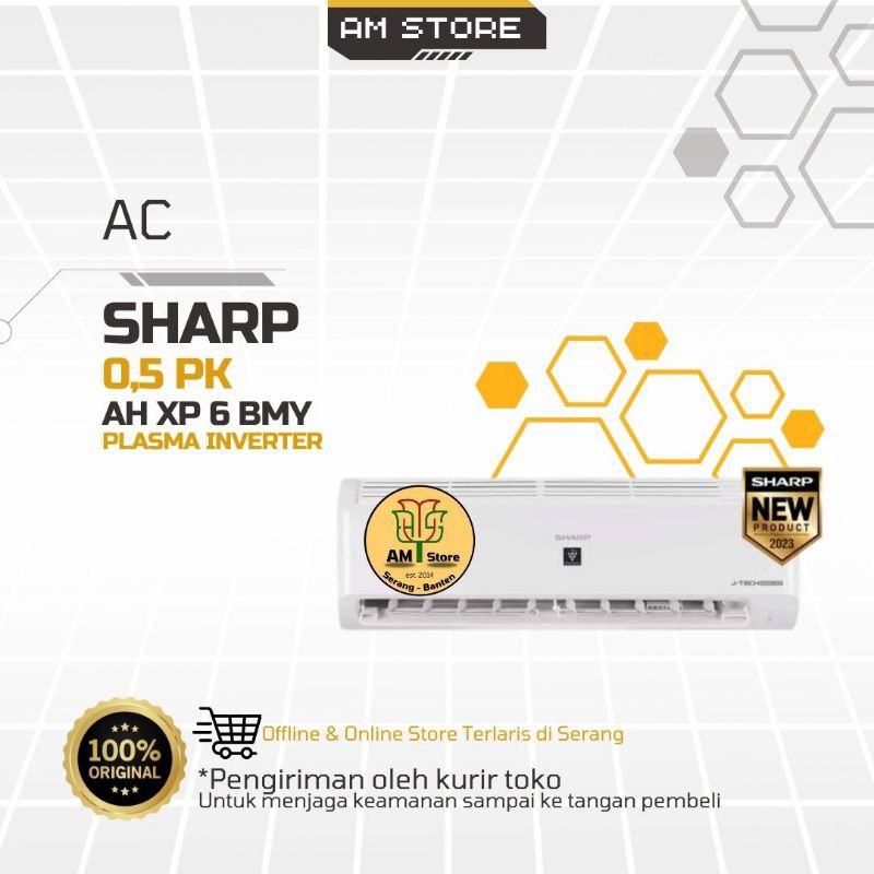 AC 0,5PK Sharp Plasma Inverter AH XP 6 BMY