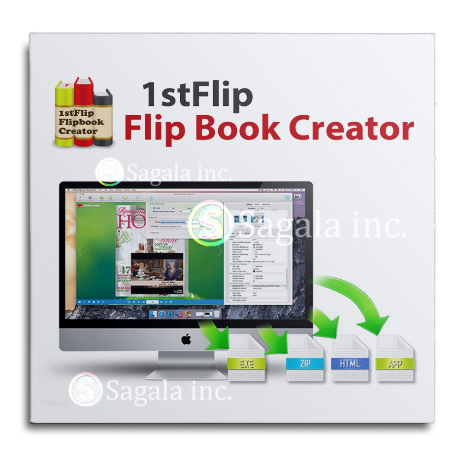 1STFLIP FLIP BOOK CREATOR PRO - WINDOWS - FLIPBOOK MAKER EMBED MULTIMEDIA BOOK TOOL UTILITIES
