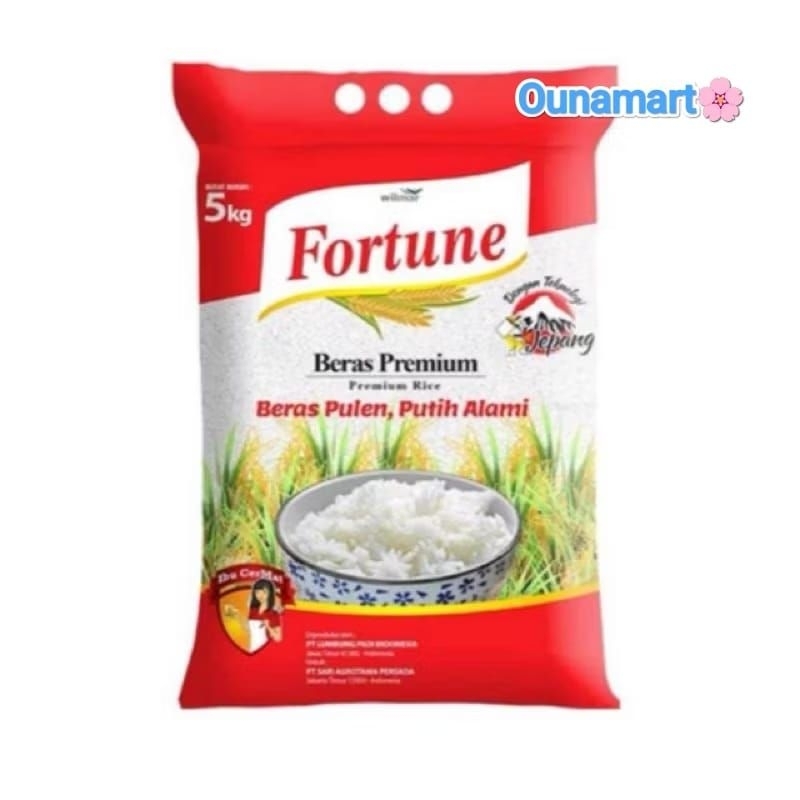 

BERAS FORTUNE PREMIUM BERAS PULEN 5 KG