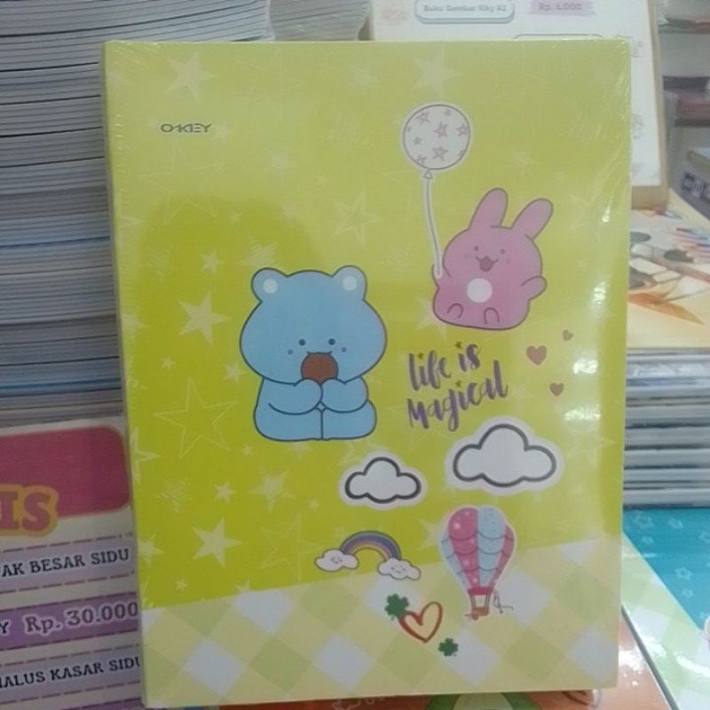 

Buku Tulis Okey Isi 38 dan 58