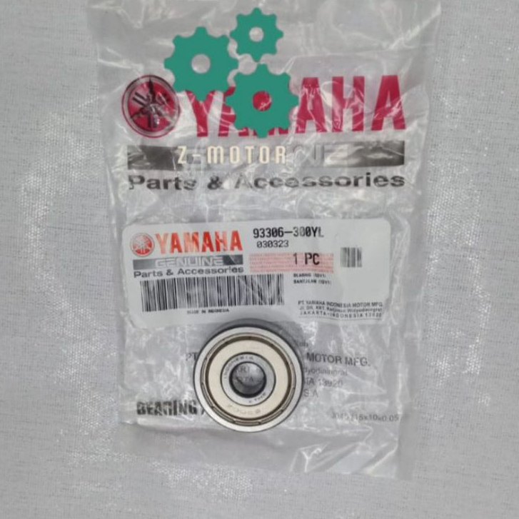 Laher Kelaher Bearing Bering Bantalan Bola Roda Depan Motor Matic Yamaha Bebek Series Mio, Mio J, Xe