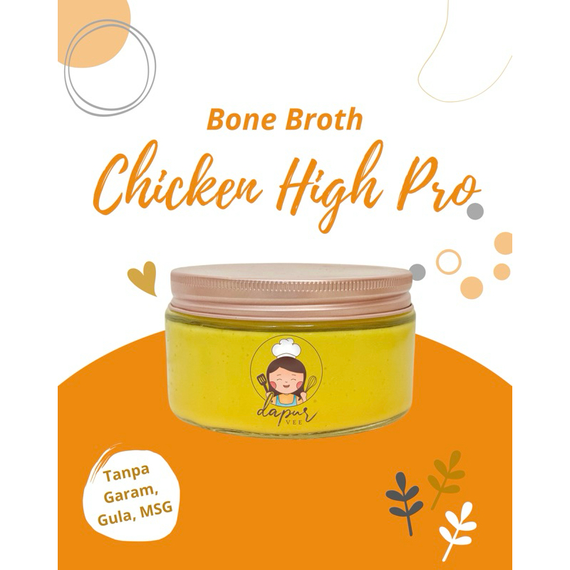 

Dapur Vee Chicken Bone Broth High Protein