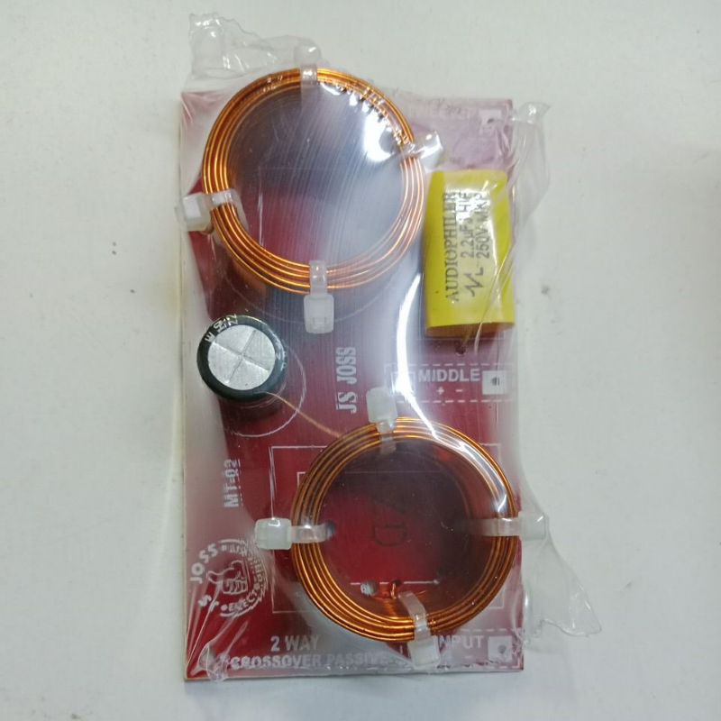 Crossover Pasive 2 way buat midle tweeter MT 02