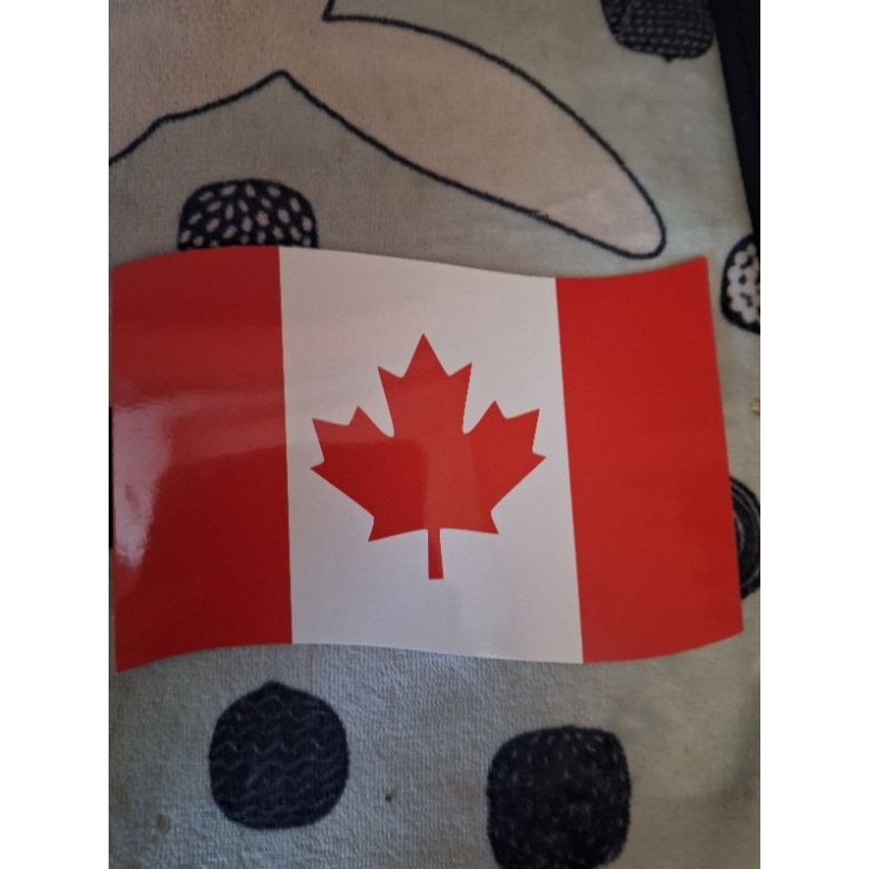 

kartu pos bendera canada/canada flag postcard