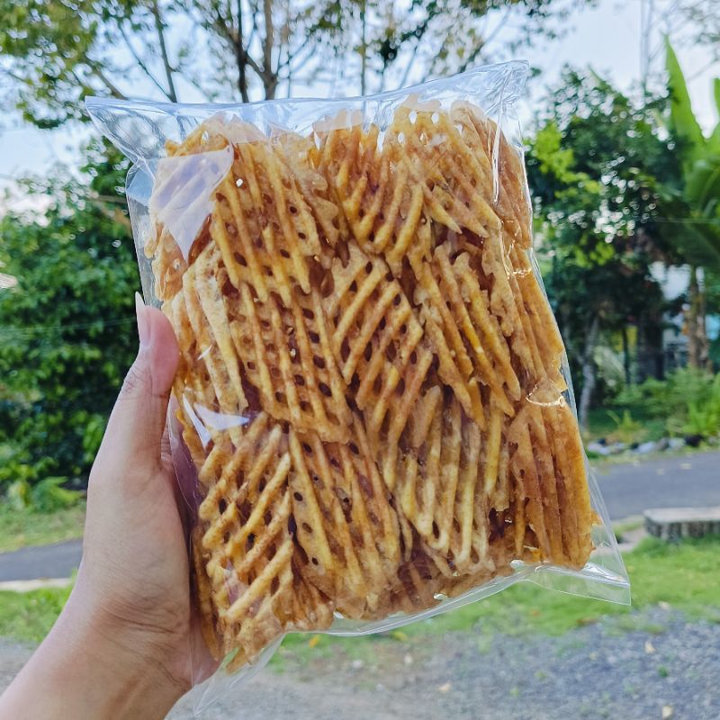

Keripik Pisang Jaring gurih 250 gram