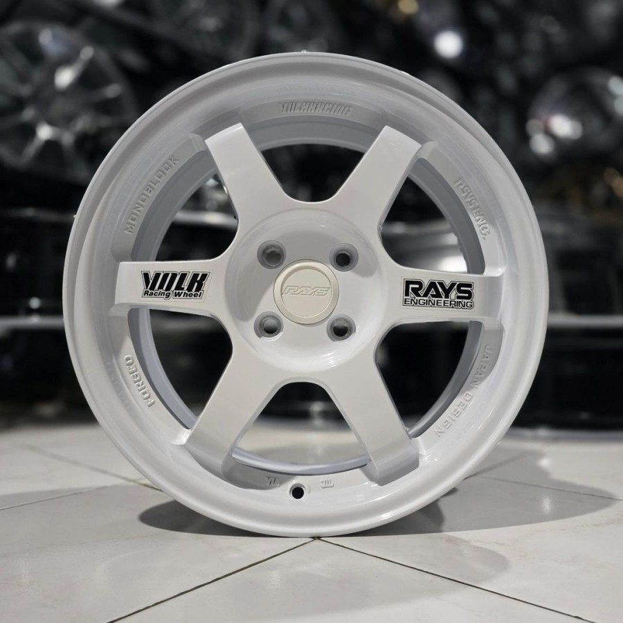 velg racing 16 TE37 FLOW FORMING R16 brio jazz city raize rocky ignis