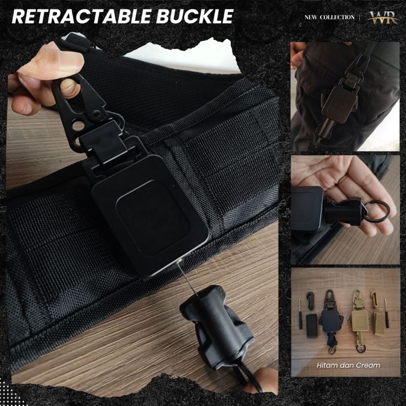 

retractable buckle import