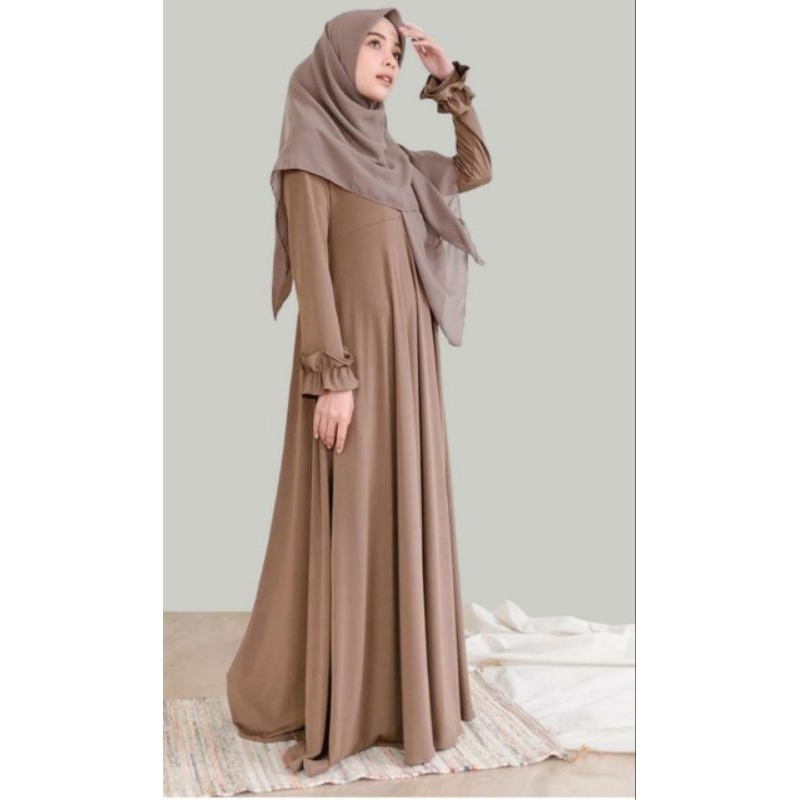 GAMIS ARSILA GAMIS REMAJA PEREMPUAN PESTA KONDANGAN GAMIS WANITA REMAJA OOTD GAMIS PUTIH TERBARU