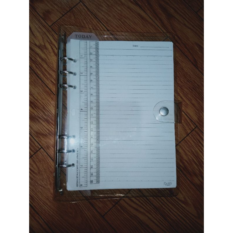 

[BACA DESKRIPSI] Preloved Binder A5 Transparan