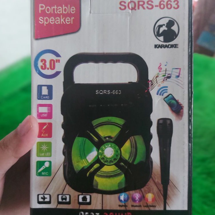 KODE T75D COD 27GR SPEAKER BLUETOOTH SQRS663 FREE MIC MICHROPHONE MICROPON MIKROPON BLUETUT SQRS663 