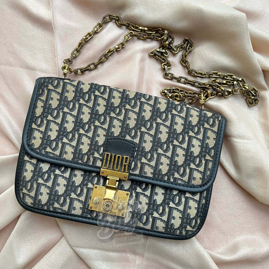 Di*r Oblique Dior addict Flap Bag - Sling Bag Tas Preloved Branded by Worth to buy ID
