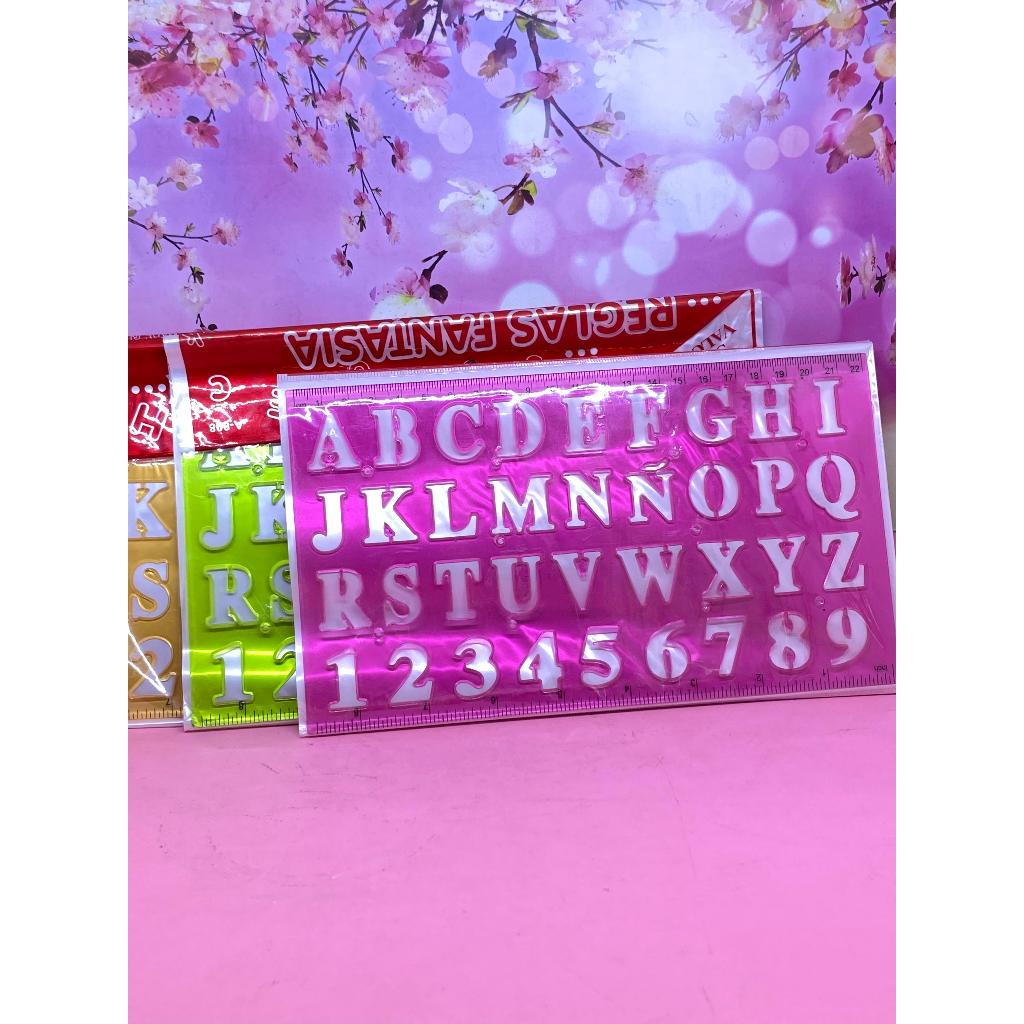 

PENGGARIS HURUF DAN ANGKA