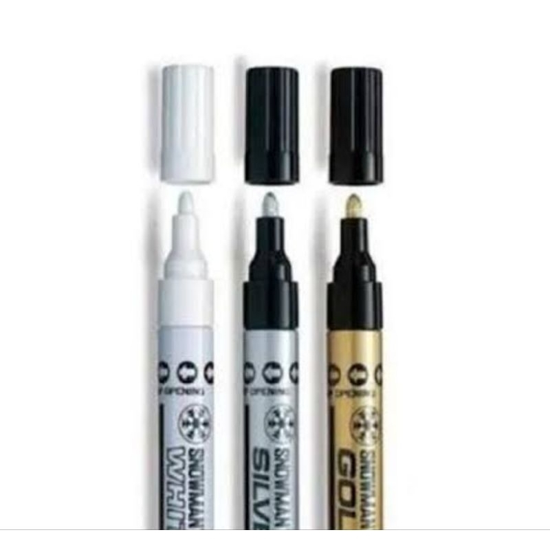 

Spidol Snowman White Paint Marker (Fine)