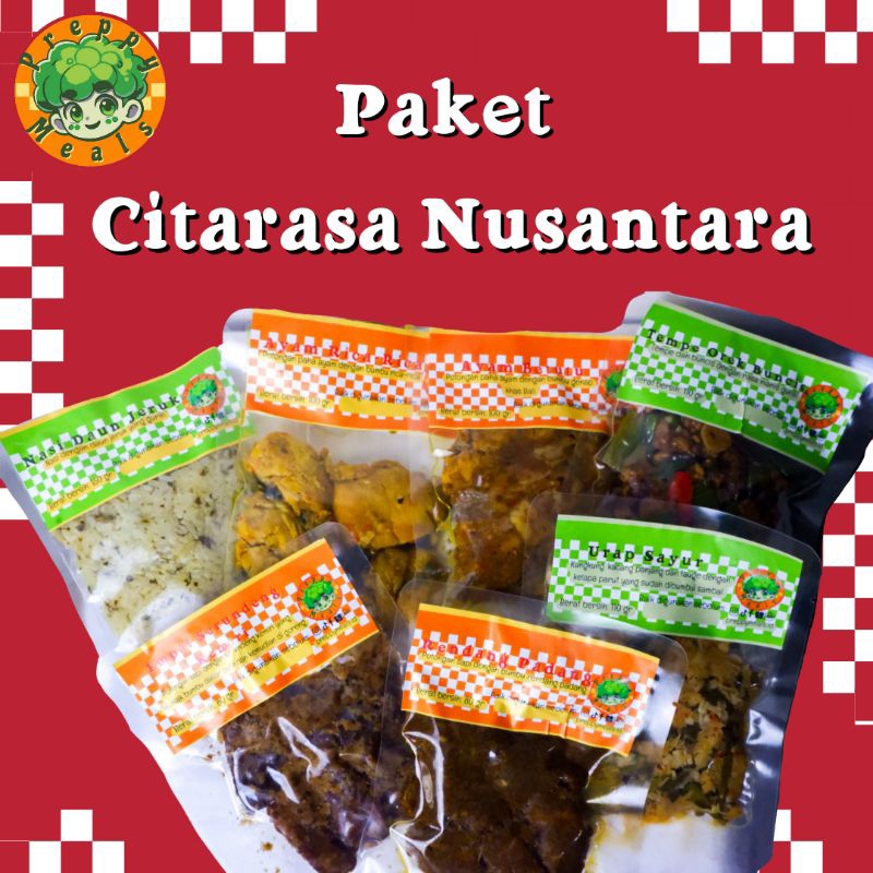 

Preppy Meals Paket Citarasa Nusantara|| Frozen food Lauk Instan tinggal Reheat