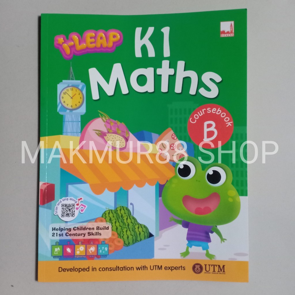 I-Leap K1 Maths Coursebook B