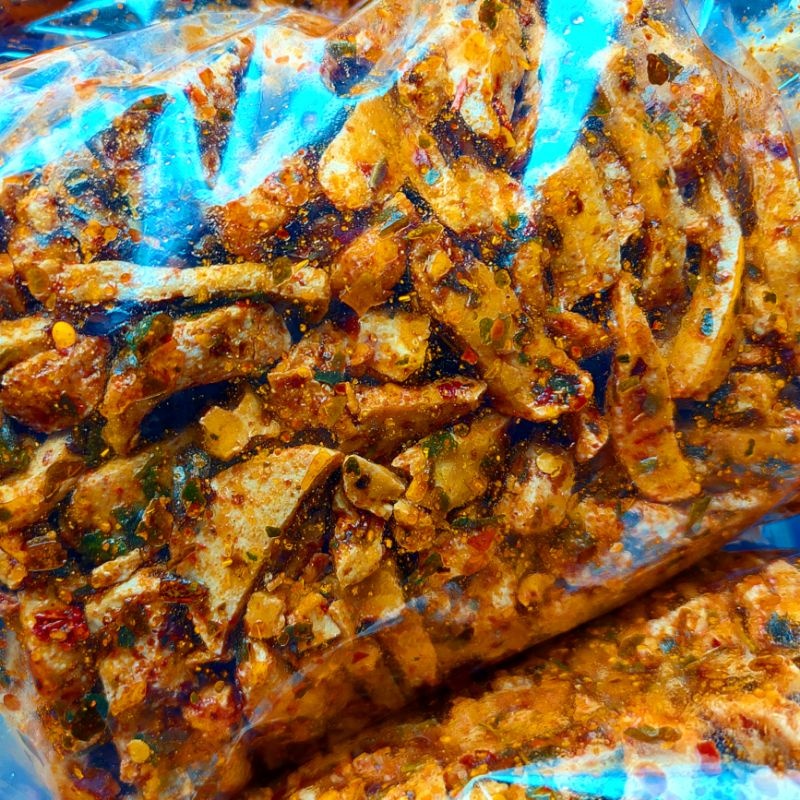 

BASRENG 1KG PEDAS DAUN JERUK RENYAH GURIH BUMBU BERLIMPAH