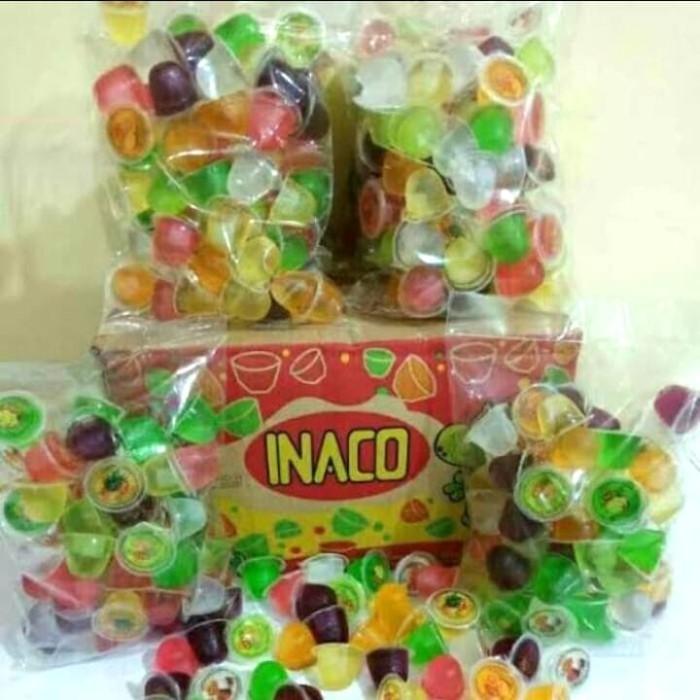 

Inaco Jelly Kemasan Repackaged, Inaco jelly Ecer 1/2kg & 1kg, Ager Jelly, Jeli