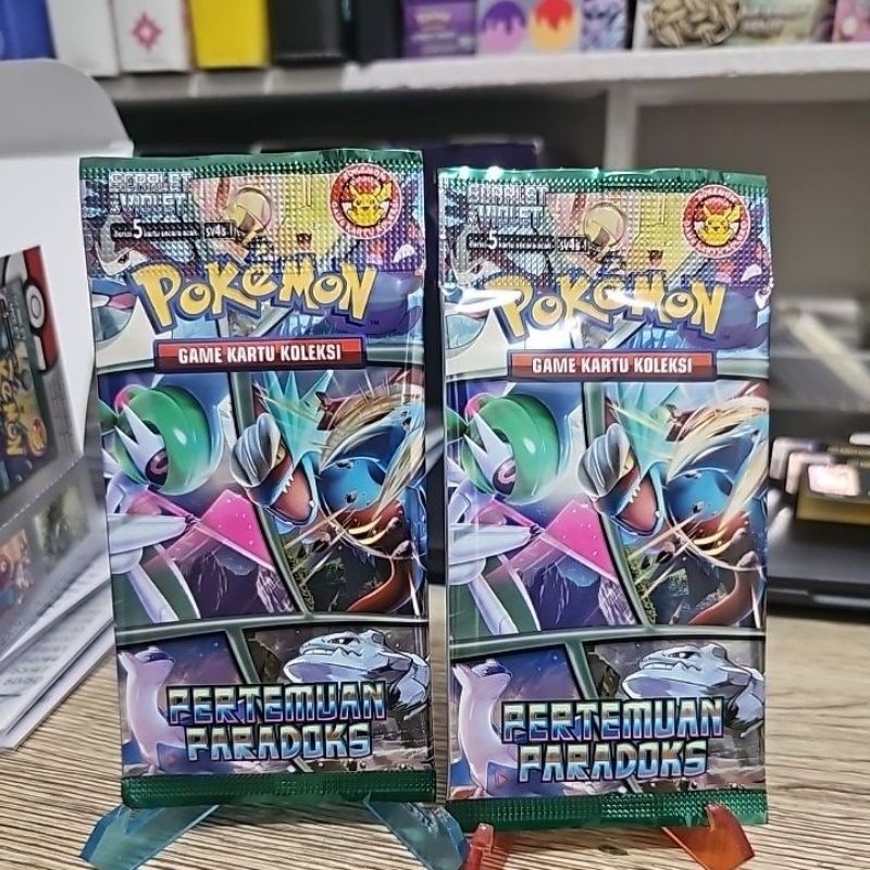 booster pack pertemuan paradoks original pokemon tcg indonesia