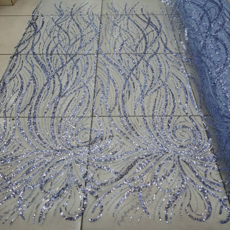 tile payet soroskin motif akar-akar