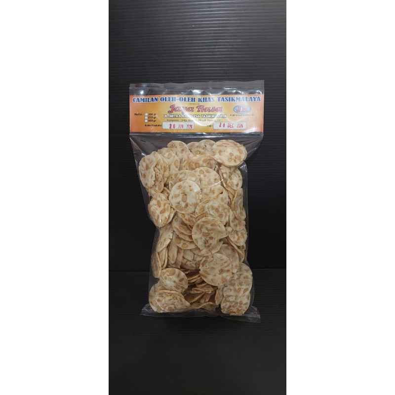 

KERIPIK TEMPE SAGU crispy 200 gram gurih renyah cemilan enak