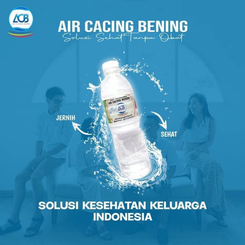 

Air Cacing Bening ready 330ml