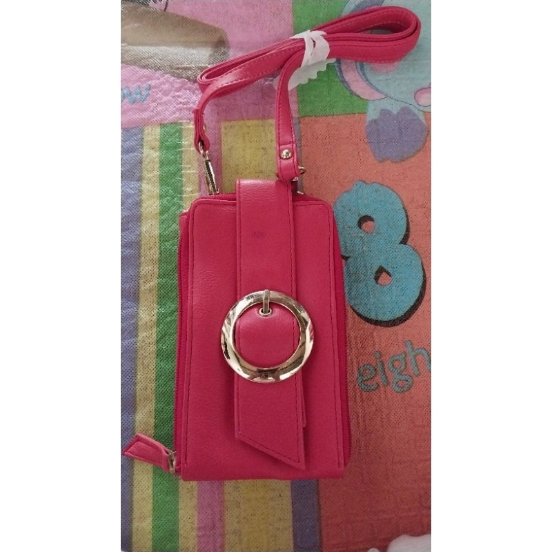 BARU DOMPET JAZMYN TAS HP SOPHIE MARTIN PARIS MERAH BAGUS MURAH