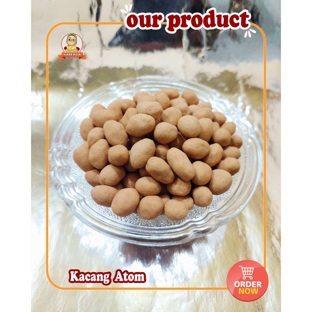 

Kacang Atom | Kacang Atom Manis Gurih 250gr