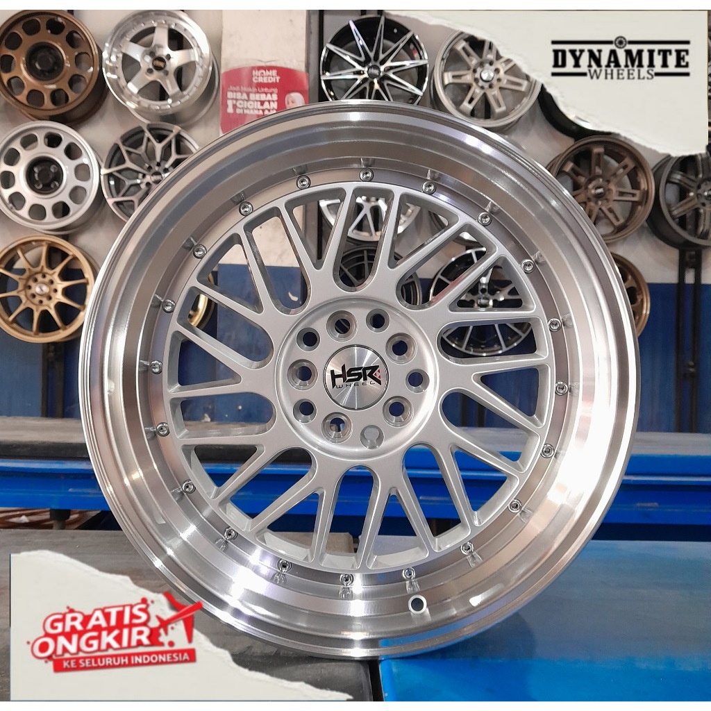 Velg R17 HSR Paddock JD3042 Celong Model BBS Velg Mobil Racing Ring 17 Altis New Avanza Biante Brv