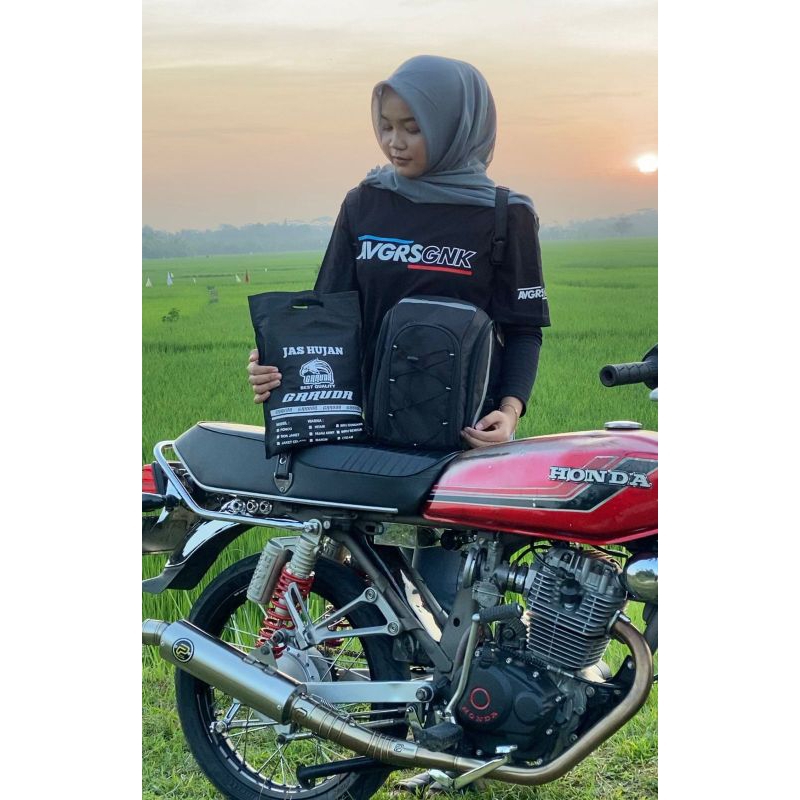 Tas motor / Box motor touring / Side bag motor original Azema