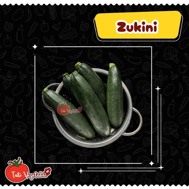 

Timun - Zukini / Sukini - Timun Jepang || Sayuran Segar - Tati Vegetable - Groceries - Fresh Produce