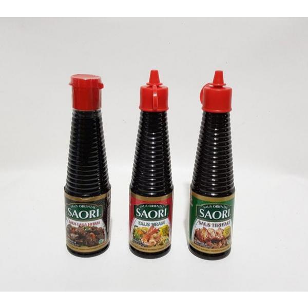 

Saori Saus Kemasan Botol 135 Ml