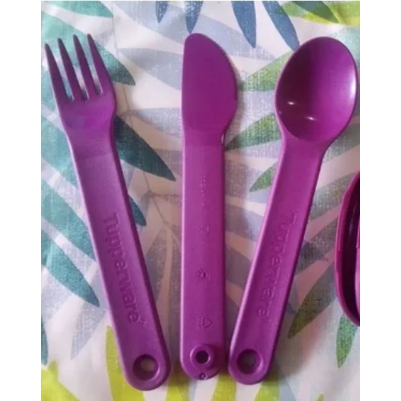 Cutlery/Cutlery Set/sendok Tupperware/pisau Tupperware/bekal Tupperware